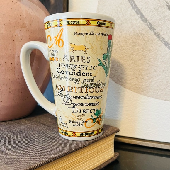 Aries The Ram 16oz Cup Mug Astrology Birthday - Picture 3 of 15